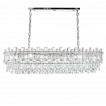 Люстра овальная с хрустальными подвесками Gorgeous Crystal Light варинант исполнения - 8 | Loft Concept в Москве