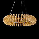 Люстра круглая с фактурными элементами в виде ракушек Inspired Sea варинант исполнения - 1 | Loft Concept в Москве