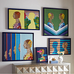 Панно вышивка бисер Ренесанс II RENAISSANCE REPEAT BEADED ART варинант исполнения - 3 | Loft Concept в Москве