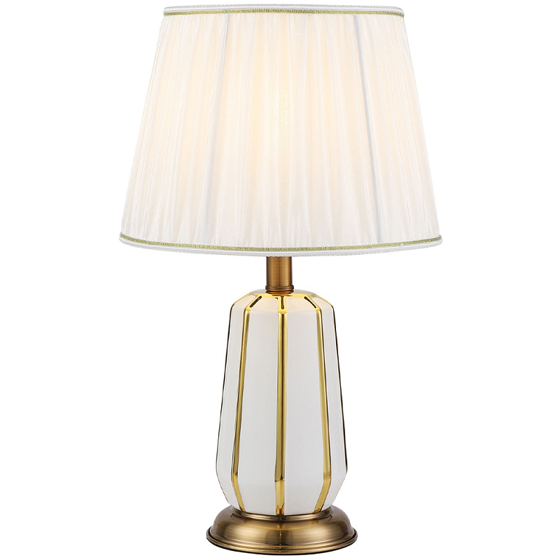     Celestina White Lampshade Table Lamp     | Loft Concept 