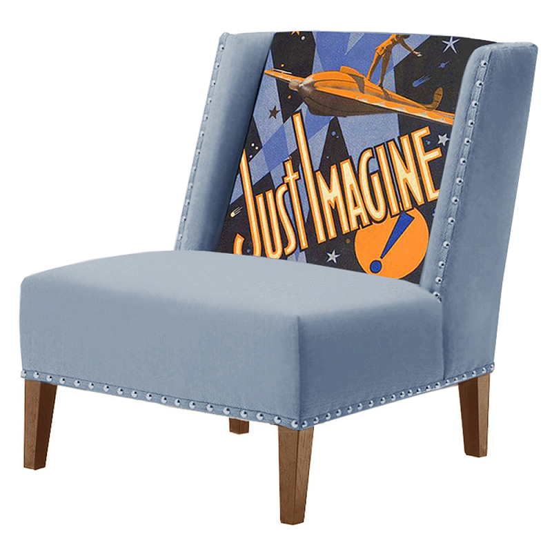 FUN Armchair Just Imagine Blue       -   | Loft Concept 