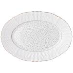 Обеденный сервиз белого цвета из фарфора на 6 персон 23 предмета Floral Charm варинант исполнения - 4 | Loft Concept в Москве