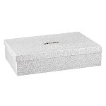 Чайный сервиз белого цвета из фарфора на 6 персон 15 предметов Floral Charm варинант исполнения - 2 | Loft Concept в Москве