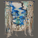 Эко декор на стену из нитей Wall decor Mermaid варинант исполнения - 2 | Loft Concept в Москве