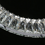 Люстра круглая с прозрачной хрустальной рамкой Maude Crystal Light варинант исполнения - 10 | Loft Concept в Москве