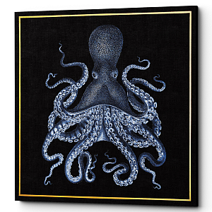 Постер Blue Octopus Poster 2