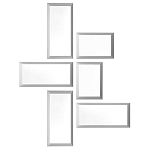 Дизайнерское настенное зеркало Gio Ponti D.950.1 Mirror варинант исполнения - 1 | Loft Concept в Москве