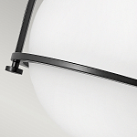 Потолочный светильник с плафоном в форме белого матового шара Hinkley варинант исполнения - 3 | Loft Concept в Москве