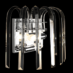 Бра цвета никель с изогнутыми хрустальными элементами Radiant Ribbons варинант исполнения - 5 | Loft Concept в Москве