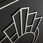 Черный комод в стиле арт-деко Luciano варинант исполнения - 6 | Loft Concept в Москве