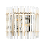 Бра с прозрачными вертикальными стеклянными трубками Gladia варинант исполнения - 1 | Loft Concept в Москве