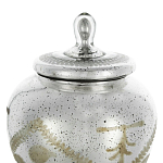 Ваза из стекла с крышкой и декоративными узорами Chinoiserie Ceramics варинант исполнения - 2 | Loft Concept в Москве