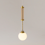 Подвесной светильник со стеклянными вставками Helios варинант исполнения - 2 | Loft Concept в Москве