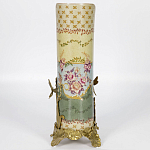 Фарфоровая ваза с бронзовыми элементами Eden Garden варинант исполнения - 3 | Loft Concept в Москве