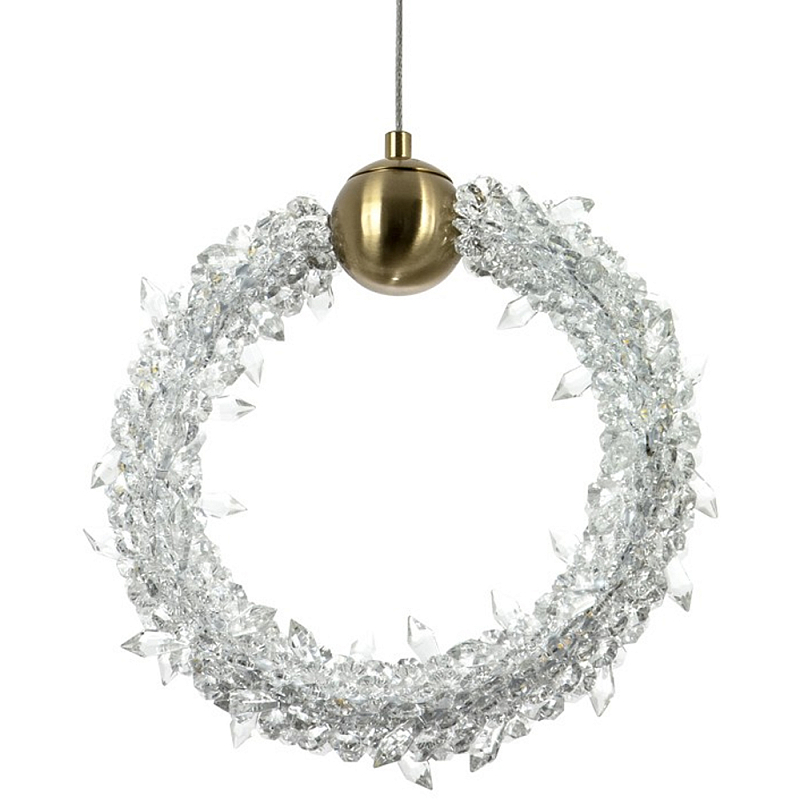        Gilbertine Crystals Ring Hanging Lamp     | Loft Concept 