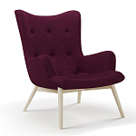 Мебельная ткань Шенилл фиолетовый цвет 138 см T4-27 варинант исполнения - 5 | Loft Concept в Москве