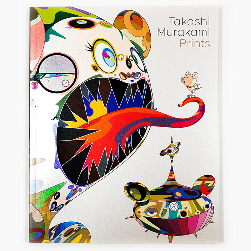 Коллекционный Арт-альбом Takashi Murakami Prints Art Works Book English Catalog kiki kaikai gallery Japan 2008 Букинистика  в Москве | Loft Concept 
