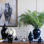 Ваза с крышкой однотонная Высота 48 см Chinoiserie Ceramics варинант исполнения - 4 | Loft Concept в Москве