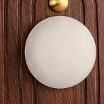 Настенный светильник с деревянным резным основанием Wood Wall Lamp варинант исполнения - 2 | Loft Concept в Москве