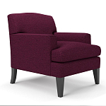 Мебельная ткань Шенилл фиолетовый цвет 138 см T4-27 варинант исполнения - 3 | Loft Concept в Москве