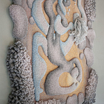 Тканый вручную монументальный настенный гобелен Soft Inception варинант исполнения - 1 | Loft Concept в Москве