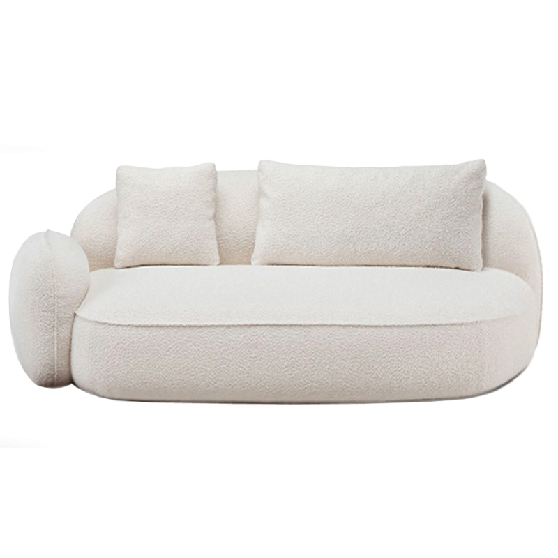 Двухместный модульный Диван Orus Белый в Москве | Loft Concept 