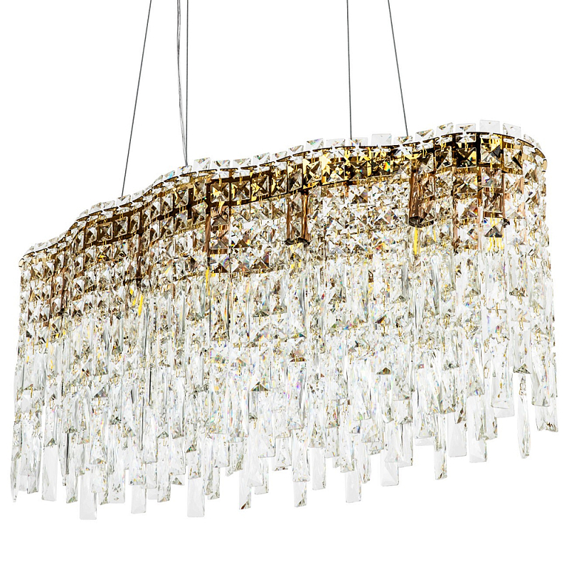      Linear Atwater Crystal Chandelier 12      | Loft Concept 