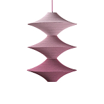 Подвесной вязаный розовый светильник «Звезда Востока 03» варинант исполнения - 1 | Loft Concept в Москве