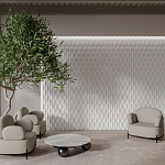 Гипсовая 3D Панель ULOO варинант исполнения - 2 | Loft Concept в Москве