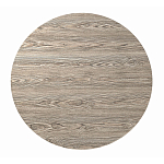 Стол обеденный с круглой бежево-серой столешницей Harris Collection варинант исполнения - 2 | Loft Concept в Москве