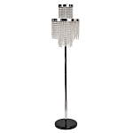 Торшер Хром с каскадом сияющих кристаллов Shining Waterfall варинант исполнения - 1 | Loft Concept в Москве