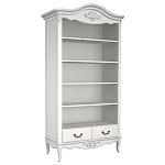 Стеллаж белый из массива бука с 5-ю полками White Provence варинант исполнения - 1 | Loft Concept в Москве