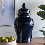 Ваза с крышкой однотонная Высота 48 см Chinoiserie Ceramics варинант исполнения - 3 | Loft Concept в Москве