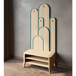 Вешалка «Байома» варинант исполнения - 2 | Loft Concept в Москве