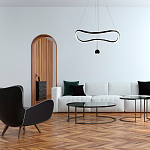 Подвесной светильник волнообразной формы LED 35W 3000K Infinity варинант исполнения - 3 | Loft Concept в Москве