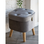 Пуф Leather with a snap варинант исполнения - 2 | Loft Concept в Москве