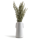 Ваза Serené Ceramic Vase Белая варинант исполнения - 3 | Loft Concept в Москве