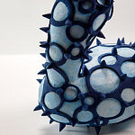 Экзотический синий фрукт статуэтка для интерьераTropical Fruit Pandora 8 варинант исполнения - 2 | Loft Concept в Москве