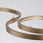 Люстра подвесная светодиодная в виде волнообразной ленты Ribbon Vortex варинант исполнения - 21 | Loft Concept в Москве