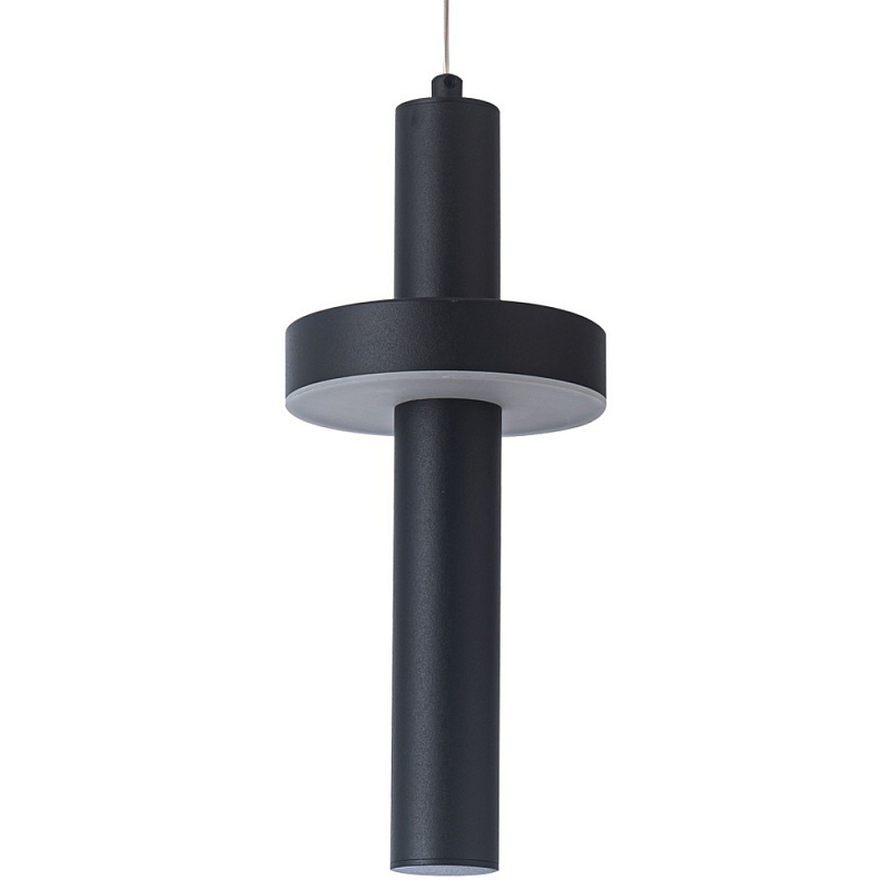   Flos Black Metal Acrylic Hanging Lamp    | Loft Concept 