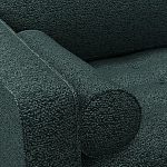 Мебельная ткань Шенилл темно-зеленый цвет 138 см T4-39 варинант исполнения - 4 | Loft Concept в Москве