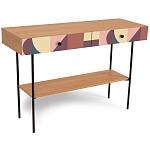 Консоль с принтом на ящиках Elise Console Table варинант исполнения - 16 | Loft Concept в Москве