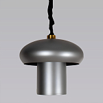 Подвесной светильник с серым металлическим плафоном Capability варинант исполнения - 1 | Loft Concept в Москве