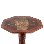 Кофейный стол из натуральных камней Лемезит и Яшма Natural Stone Tables  варинант исполнения - 10 | Loft Concept в Москве