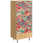 Шкаф с принтом Dominoes варинант исполнения - 1 | Loft Concept в Москве