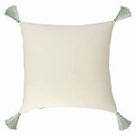 Подушка с цветочным принтом и кисточками Blooming Elegance Daisy варинант исполнения - 4 | Loft Concept в Москве