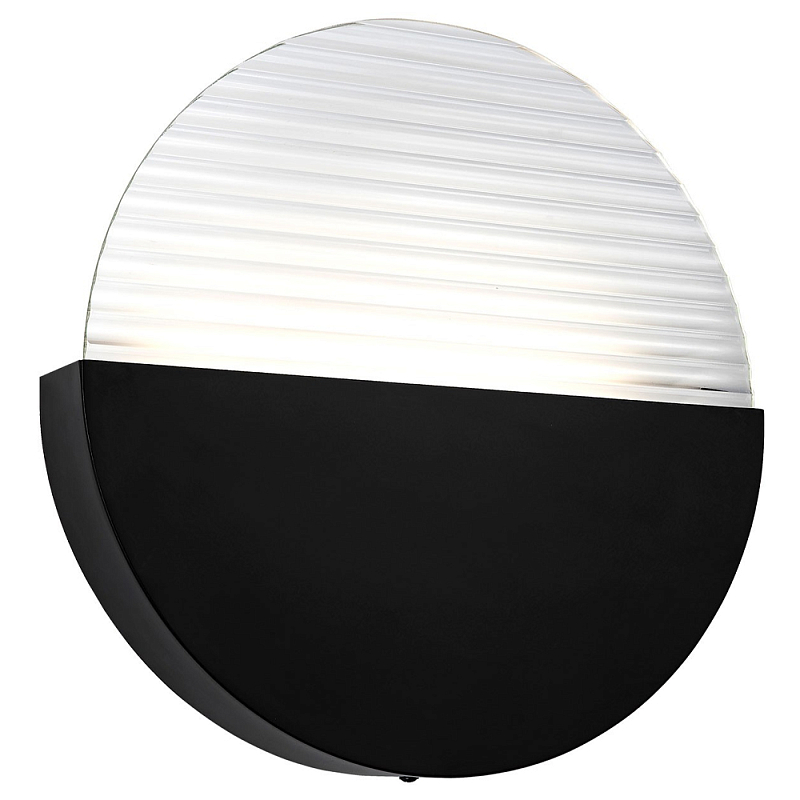     Leone Round Wall Lamp Black     | Loft Concept 