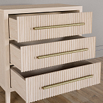 Комод Primo с 3 выдвижными ящиками Светлый дуб варинант исполнения - 6 | Loft Concept в Москве