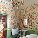 Обои ручная роспись Houghton Edo Blush варинант исполнения - 3 | Loft Concept в Москве