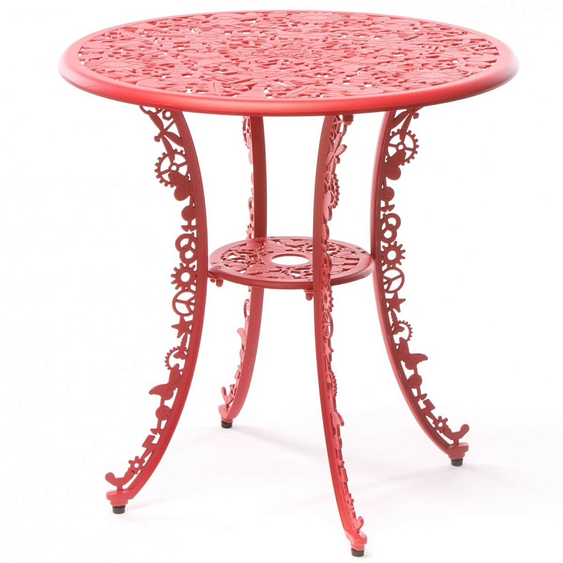   Industry Collection ALUMINIUM TABLE  RED    | Loft Concept 